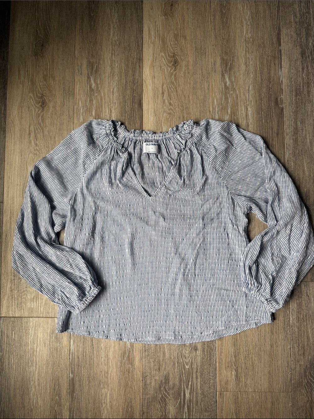 Old Navy Seersucker Blouse